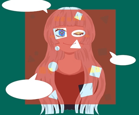 世界観を彩る音楽ジャケットデザインを描きます 楽曲のイメージを一枚のビジュアルに イメージ2