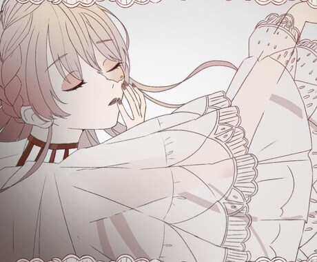 歌ってみた動画のサムネイルお作り致します あなたのオリキャラで、サムネイルを作ってみませんか？ イメージ2