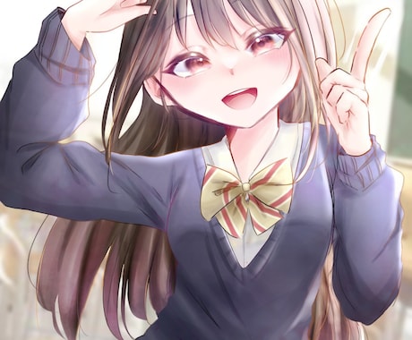 イラスト、アイコン制作を可愛らしい絵柄で描きます まずは画像を見てね！絵描き歴6年以上の私が制作いたします☺️ イメージ1