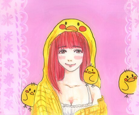 美術学校の先生がイラスト制作致します 確かな技術と安心をお約束します！おまかせ下さい。 イメージ2
