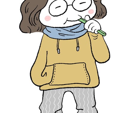 リアルすぎないかわいい似顔絵描きます リアルさよりもイメージ優先！かわいくて嬉しい似顔絵♪ イメージ2