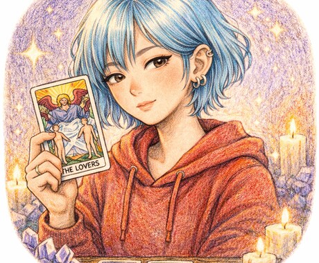 カード⭐︎チャット鑑定15分⭐︎気楽に占えます 現役占い師⭐︎恋愛/復縁/複雑/転職etc…お悩み解決⭐︎ イメージ1