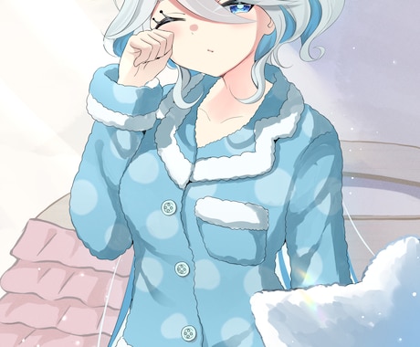 アイコン、一枚絵、キャラデザなど描きます 可愛い女の子のキャラクターイラストお描きします！ イメージ2