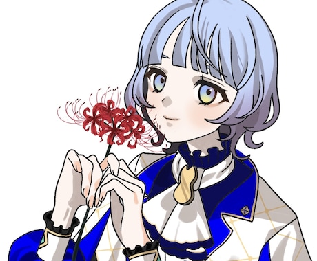 納期1週間！バストアップイラスト描きます サムネイルやアイコンなどにどうぞ イメージ2