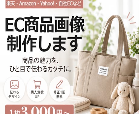 EC商品画像を見やすく制作します イメージ1