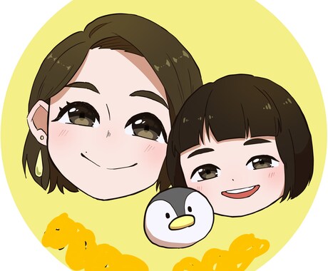 似顔絵アイコンお描きします イメージ1