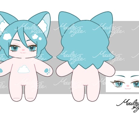 ぬいのデザイン考えます 今流行りのぬいを作りたいけどデザインを考えるのが難しい方へ！ イメージ2