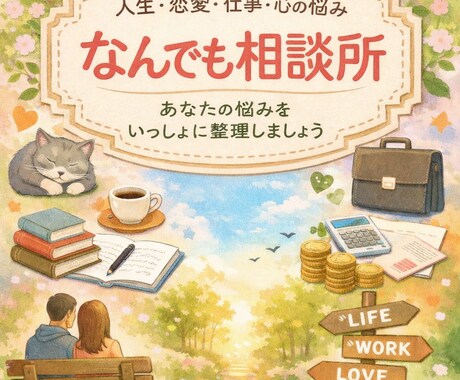 人生・医療・恋愛・経営までなんでも相談受けます ひとりで抱えなくて大丈夫。ここで一緒に整えましょう イメージ2