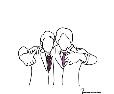 カップルやご家族、お子様なんでもイラストかきます 結婚式やSNS、記念にいかがでしょうか❁ イメージ2