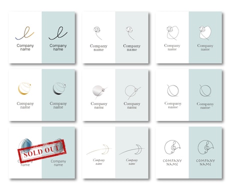 最短即日納品！格安！選べるロゴデザイン販売します 高品質なロゴデザイン！シンプル／スタイリッシュ／ナチュラル イメージ1