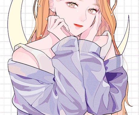 企業様実績あり！ときめく人物イラスト描きます 商用利用可！VTuber活動やSNSアイコンにもどうぞ♪ イメージ1