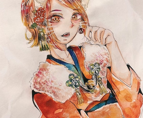 イラスト依頼受付けます 女の子が得意です、男の子も頑張って描きます! イメージ2