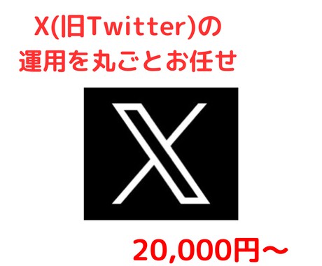 X(旧Twitter)の運用を丸ごと代行します めんどくさいSNS運用を簡単丸投げ イメージ1