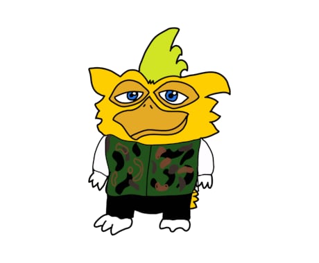 ポップでちょっと変なキャラクター描きます 世界に一つのキモカワキャラクター イメージ2
