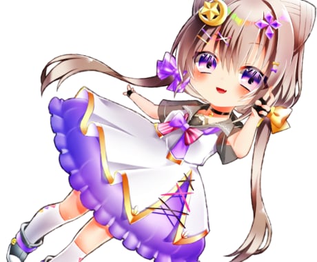 何でも使えるデフォルメキャラクターイラスト描きます イメージ1