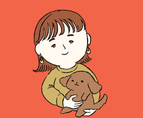 アイコン風の似顔絵イラストを制作します あなたの「好き」を押し出すアイコン風似顔絵 イメージ2