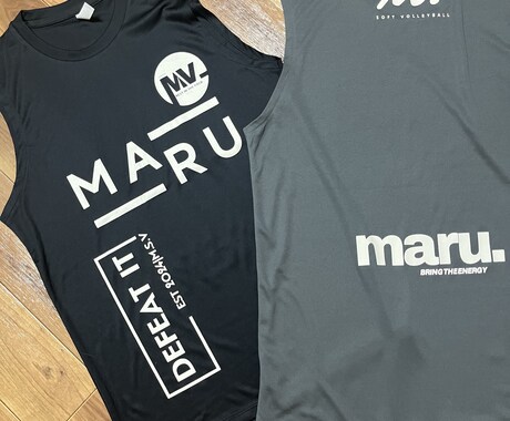 オリジナルのタンクトップTシャツを作成します スポーツチームの練習着、ユニホーム、クラスTシャツなど イメージ2