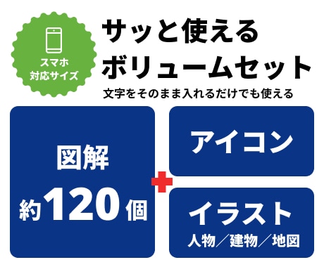 ブログ図解！CANVAテンプレート120種あります 本当に必要な図解だけ！ブログ・SEO歴14年のプロが制作！ イメージ2