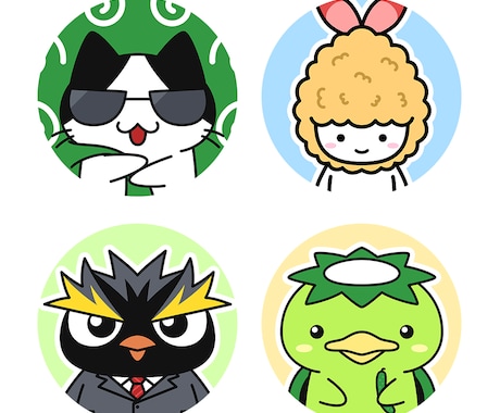商用OK！SNSのアイコン描きます 可愛いアイコンでSNS・YouTubeデビューしませんか？ イメージ2