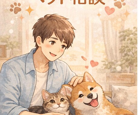 ペットの不安・悩み、飼い主さんの気持ちを聞きます ペット相談｜飼い主さんの気持ち整理・愚痴聞き イメージ2