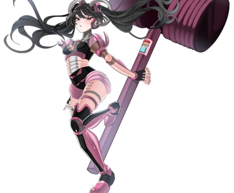キャラクターの立ち絵を制作します 実績のため格安でお受けしております イメージ2