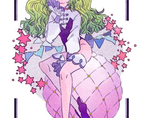TRPGの立ち絵描きます オリジナルの立ち絵でよりゲームを楽しんでもらいたいです。 イメージ2