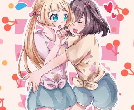 貴方だけのイラストを作成致します スマホの待受、小説の表紙絵、ゲームの立ち絵などに☆ イメージ2