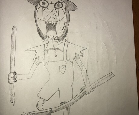 描いて欲しいキャラクターの絵を描きます ほんの一部では画伯と言われた独特の世界観を持つ絵を描きます！ イメージ2