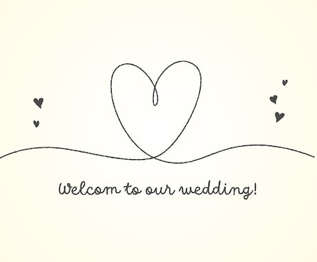 シンプル&可愛い！結婚式OPムービーお作りします 写真を数枚送るだけ！超簡単にスピーディにムービーが作れます。 イメージ1