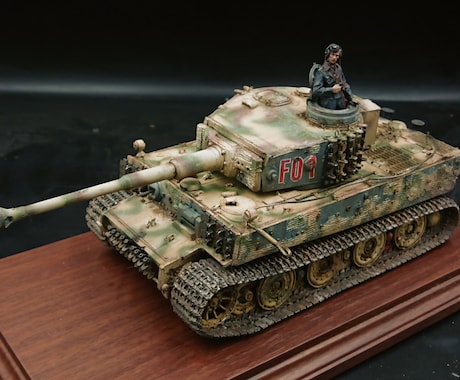 1/35ドイツ軍車輌プラモデルの製作依頼承ります 見飽きないCOOLで悪な戦車模型を製作します。 イメージ1