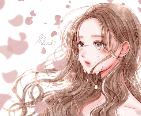 イラスト　アイコン　夢絵　ご依頼受付致します 女の子の可愛いを最大限に引き出すイラストを心を込めて描きます イメージ2