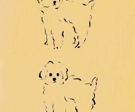 ゆるふわイラストを描きます SNSのアイコンにしたりプリントアウトして飾っても◎ イメージ1