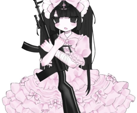 全身イラストを制作します ♡唯一無二の甘くて苦い世界観♡ イメージ2