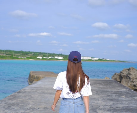 宮古島の風景と一緒にポートレート撮影いたします 家族、友達、カップルなどの思い出の写真を一眼で撮りませんか？ イメージ2