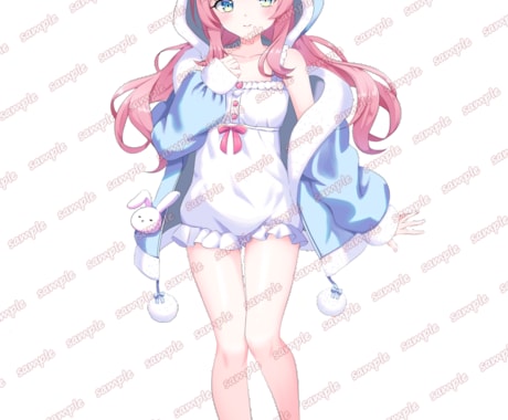 立ち絵制作します 用途は自由！かわいい女の子の立ち絵いかがですか？ イメージ2