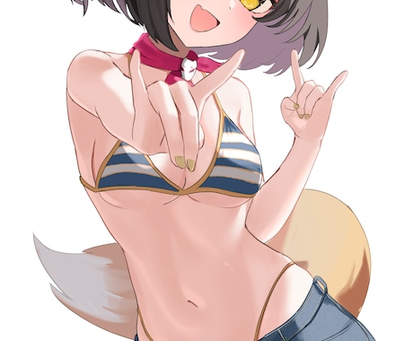 サムネイルやアイコンのためのイラスト制作します あたたの理想の「かわいい」を提供します イメージ1