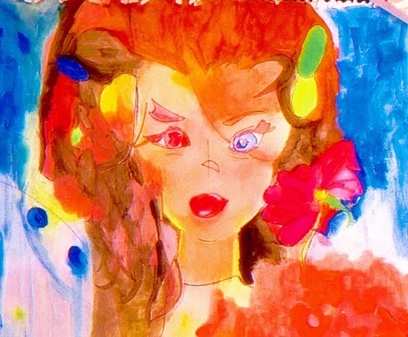 夢が叶う！イラスト描きます なりたい女になる！願望就成のイラストを書きます イメージ2