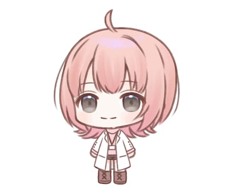 透明感と温かみのあるデフォルメイラスト描きます 似顔絵可◎オーダーメイドも受け付けています イメージ2