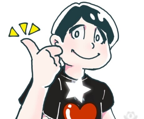 ポップなアイコン描きます 3頭身くらい！あなたの分身キャラでアイコンを！ イメージ2