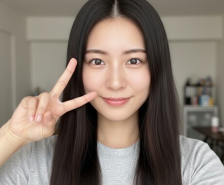 SNS映え！リアルでエモいAI美女アイコン売ります 著作権フリー！SNSで使えるエモい美女画像5枚セット イメージ1