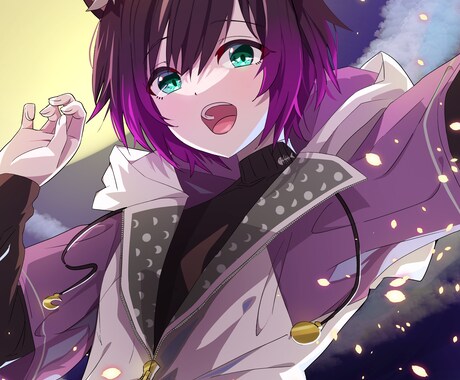 Vtuberさん向けのイラスト制作します ちょっとした記念日などにおすすめです イメージ2