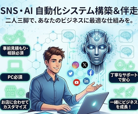 サロンの予約管理とsns集客をAIで全自動化します ポータルサイトを卒業する最強の自社予約システム イメージ1