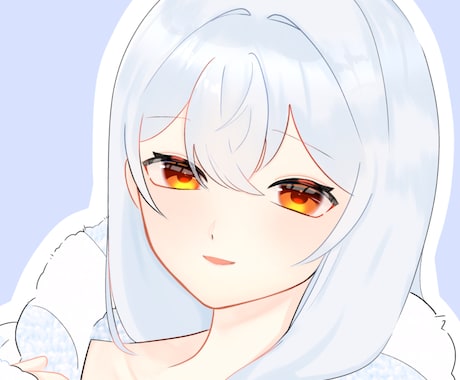 背景無しorシンプルな1枚絵お描きします 背景透過orシンプルな、人物が際立つ1枚絵をお描きします イメージ1