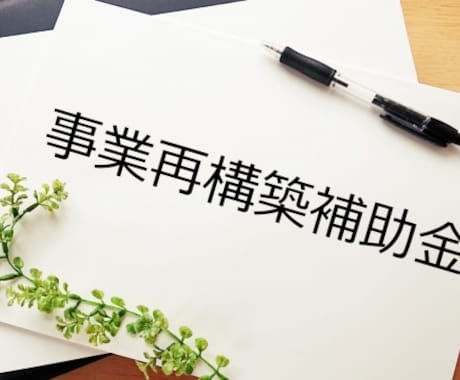 事業再構築補助金の事業計画書の作成を支援いたします 【認定支援機関】支援経験豊富な中小企業診断士が作成代行します イメージ1