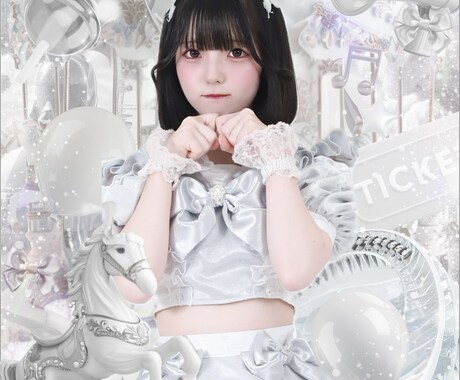 かわいいアイドルアー写作成いたします かわいいアーティスト写真を安価で作成したい方へ イメージ2