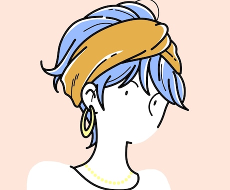 シンプルなファッションイラスト描きます シンプルで使いやすいオシャレなイラスト描きます イメージ1