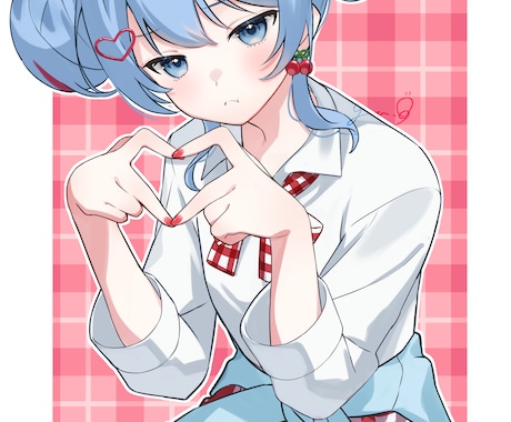 商用OK!魅力的で可愛いイラストお描きします アイコン、MV、サムネイラスト、TRPG用立ち絵等！ イメージ1