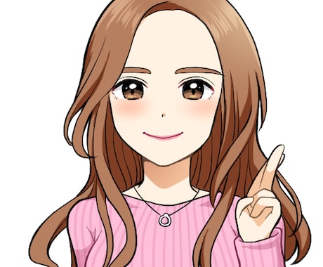 萌え/似顔絵アイコン描きます 写真からの似顔絵もＯＫ．アイコン作成 イメージ2