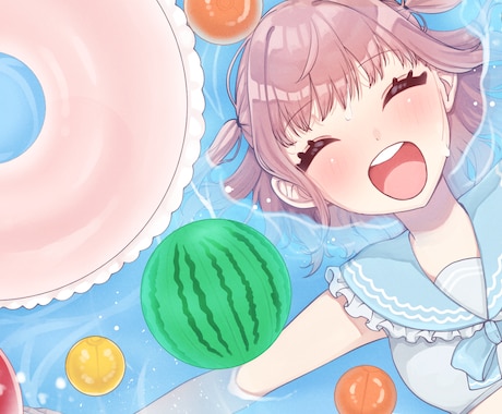 商用利用可能なイラストを承ります 可愛い、妖艶、ダークなどいろんなオールジャンルで描きます！ イメージ1