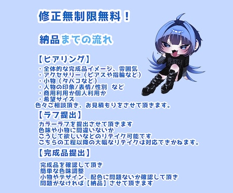 SNSや配信に！使いやすいミニキャラ描きます グッズやサムネイル、ショート動画などに！ イメージ2